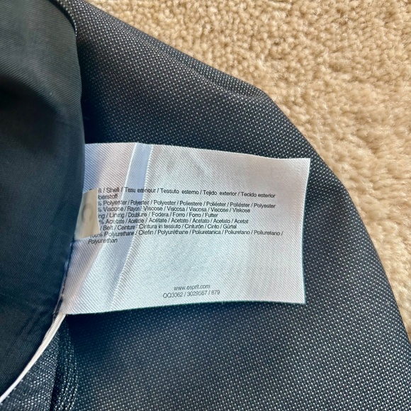 Esprit Dark Grey Skirt in Size 6 - Picture 4 of 4